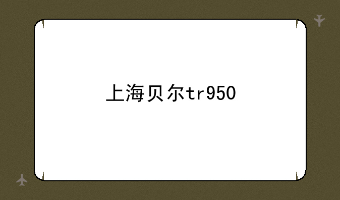 上海贝尔tr950