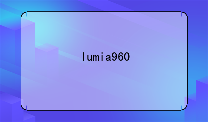 lumia960