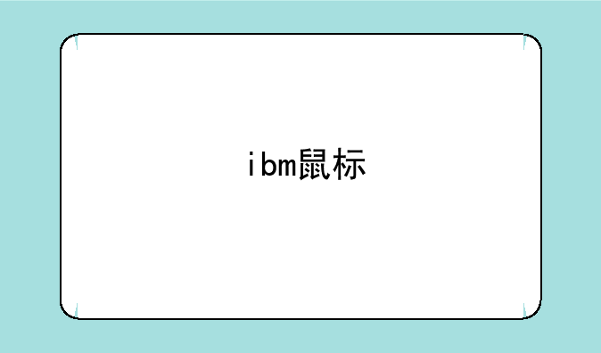 ibm鼠标